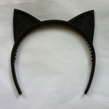 cabello bandas gato orejas Moda accesorios 3d print model - Mito3D