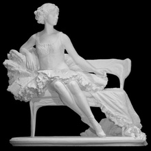 balerina Varredura estátua bailarina Thor3dscanner 3d print model - Mito3D