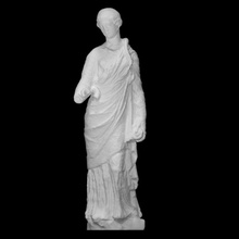 estatueta Hygieia Varredura deusa mulher corpo 3d print model - Mito3D