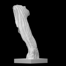 statuette nude man scan abstract 3d print model - Mito3D