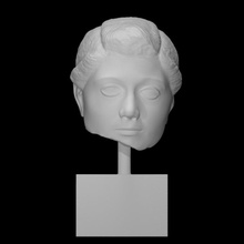 ritratto testa maturo donna scansione 3d print model - Mito3D