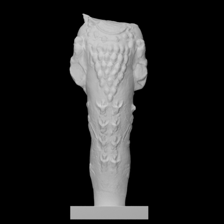 estatueta efésio Artemis Varredura 3D print model - Mito3D