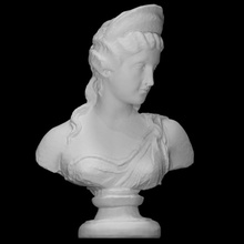 portrait lucilla scan head 3d print model - Mito3D