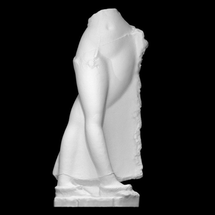 fragmento escanear 3D print model - Mito3D