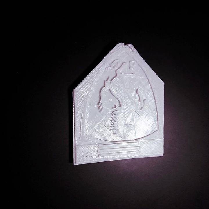 Ferrari sembol hayran Sanat sembolü 3D print model - Mito3D
