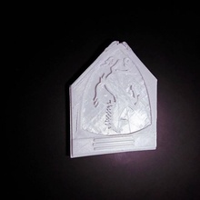 Ferrari símbolo ventilador arte ferrar 3d print model - Mito3D