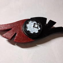 rwby - branwen symbol spinner toys & games piece raven simple toy painted 1 feathers fidget roosterteeth onebearing qrow siblings 3d print model - Mito3D