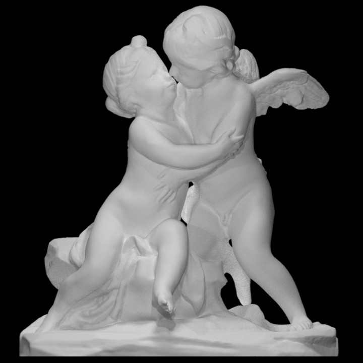 Cupido psiche scansione 3D print model - Mito3D