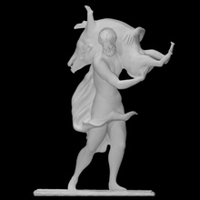 Hércules erimanto Jabali escanear animal 3d print model - Mito3D
