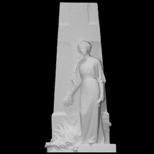 Denkmal vera komissarzhevskaya Scan 3d print model - Mito3D