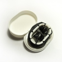 hinged case earphones gadgets & electronics headphones earphone earbud 3d print model - Mito3D