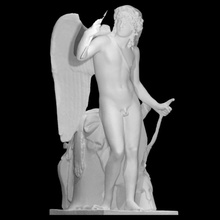 aşk tanrısı muzaffer taramak çiçek ok taç Tanrı kask mitoloji kılıç kanat Zeus Apollo din 3dbaskı Mars Alçı 3dscan zafer eğilmek gök gürültüsü giydirmek kültürel Miras kanatlı 3d print model - Mito3D