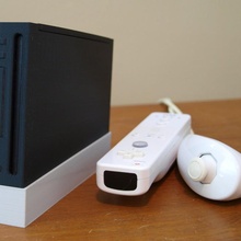wii pi case gadgets & electronics nintendo gaming small raspberrypi 3d print model - Mito3D
