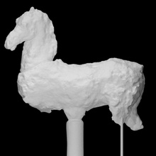 estátua cavalo Varredura animal 3d print model - Mito3D