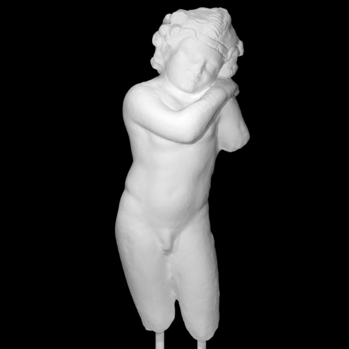 statua Eros scansione metà corpo 3D print model - Mito3D