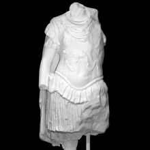 statue personification iliad scan 3d print model - Mito3D