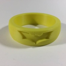 batman ring jewellery 3d print model - Mito3D