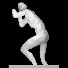statue nude youth scan fullbody 3d print model - Mito3D