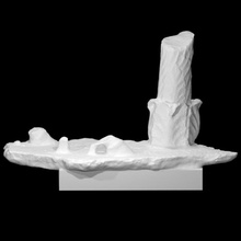 statue socle analyse architecture objet 3d print model - Mito3D