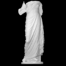 statue femme analyse 3d print model - Mito3D