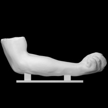 colossal arm statue zeus scan halfbody partbody 3d print model - Mito3D
