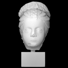 head scan halfbody 3d print model - Mito3D