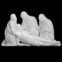 cristo morto virgem joão santa maria madalena pietá scan 3d print model - Mito3D