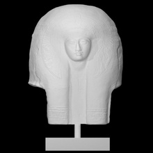 sarcófago mascarar Varredura 3d print model - Mito3D