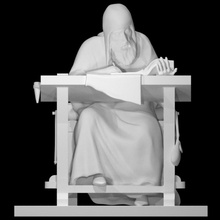 Nestor cronista escanear hombre cuerpo completo 3d print model - Mito3D