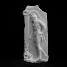 Yunan savaşçı british museum Londra tarama 3d print model - Mito3D
