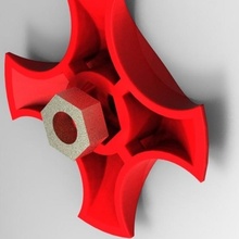 universal holder coil filament build 3d printer universalholder coilofthefilament 3d print model - Mito3D