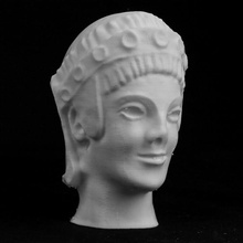 cabeça athena museu metropolitano arte york scan 3d print model - Mito3D