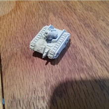epic scale griffon mortar carrier tabletop 40k tank warhammer 6mm 1 285 3d print model - Mito3D
