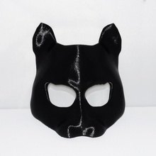 sokak kedi maske sahne Kostüm oyunu cadılar bayramı Delukart maskesi Cadılar Bayramı Steetcatmaskesi surat Halffacemask 3d print model - Mito3D