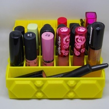 lipstick holder & garden container storage makeup lipstickholder 3d print model - Mito3D