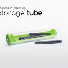 magnetic interlocking storage tube & garden 3d print model - Mito3D