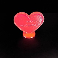 coração namorados presente jardim fácil amar simples 3d print model - Mito3D