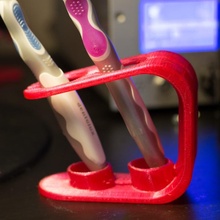 şık diş fırçası Kulp destek Bahçe banyo ayakta durmak sehpası tutacağı fırça 3d print model - Mito3D