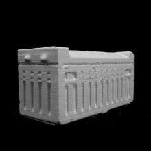 red granite sarcophagus british museum london scan 3d print model - Mito3D