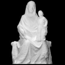 Madonna heilig Kind Scan Frau 3d print model - Mito3D