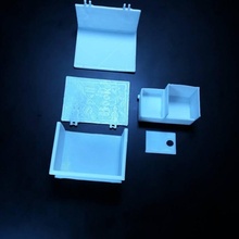 buchstabieren Buch Karte Würfel Box Ventilator Kunst Basteln 3d print model - Mito3D