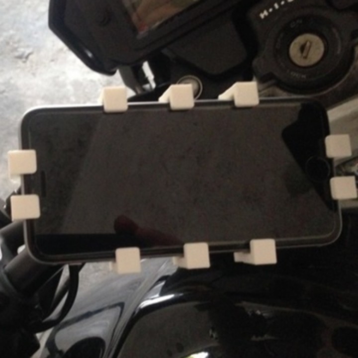 soporte iphone 6 s bicicleta motocicleta artilugio electrónica moto apoyo iphone6s 3D print model - Mito3D