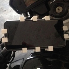 soporte iphone 6 s bicicleta motocicleta artilugio electrónica moto apoyo iphone6s 3d print model - Mito3D