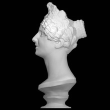 señora morgan v londres scan escultura bretaña 3d print model - Mito3D