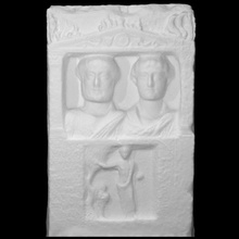 funerary stele scan 3d print model - Mito3D