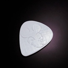 mickey mouse guitar pick education mickeymouse 3d print model - Mito3D