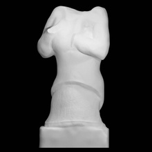Oberkörper Frau scan rodin 3d print model - Mito3D