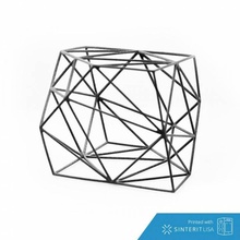 01 rer solide éducation rhinocéros art mathématique concours design fritté formes géométriques structure fil fer 3d print model - Mito3D