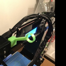 anet a8 filament guide build 3d printer 3d print model - Mito3D