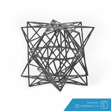 03 heptagrammik antiprizma Eğitim gergedan Matematiksel sanat tasarım yarışması sinterit geometrik biçimler tel kafes yapısı 3d print model - Mito3D